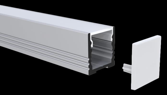 L370 Surface Mounted Aluminum Profile