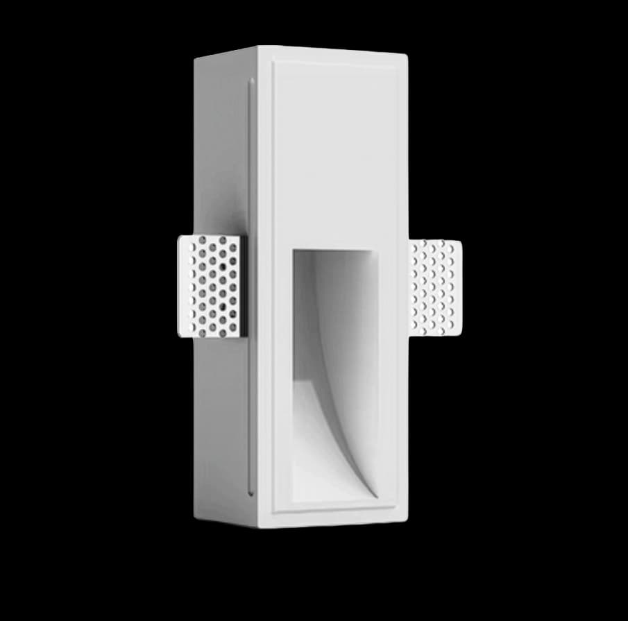 Trimless Gypsum Square Step Light